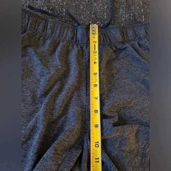 NIKE Dri-FIT Shorts Women's Training Gray Polyester with Pockets - Picture 12 of 14